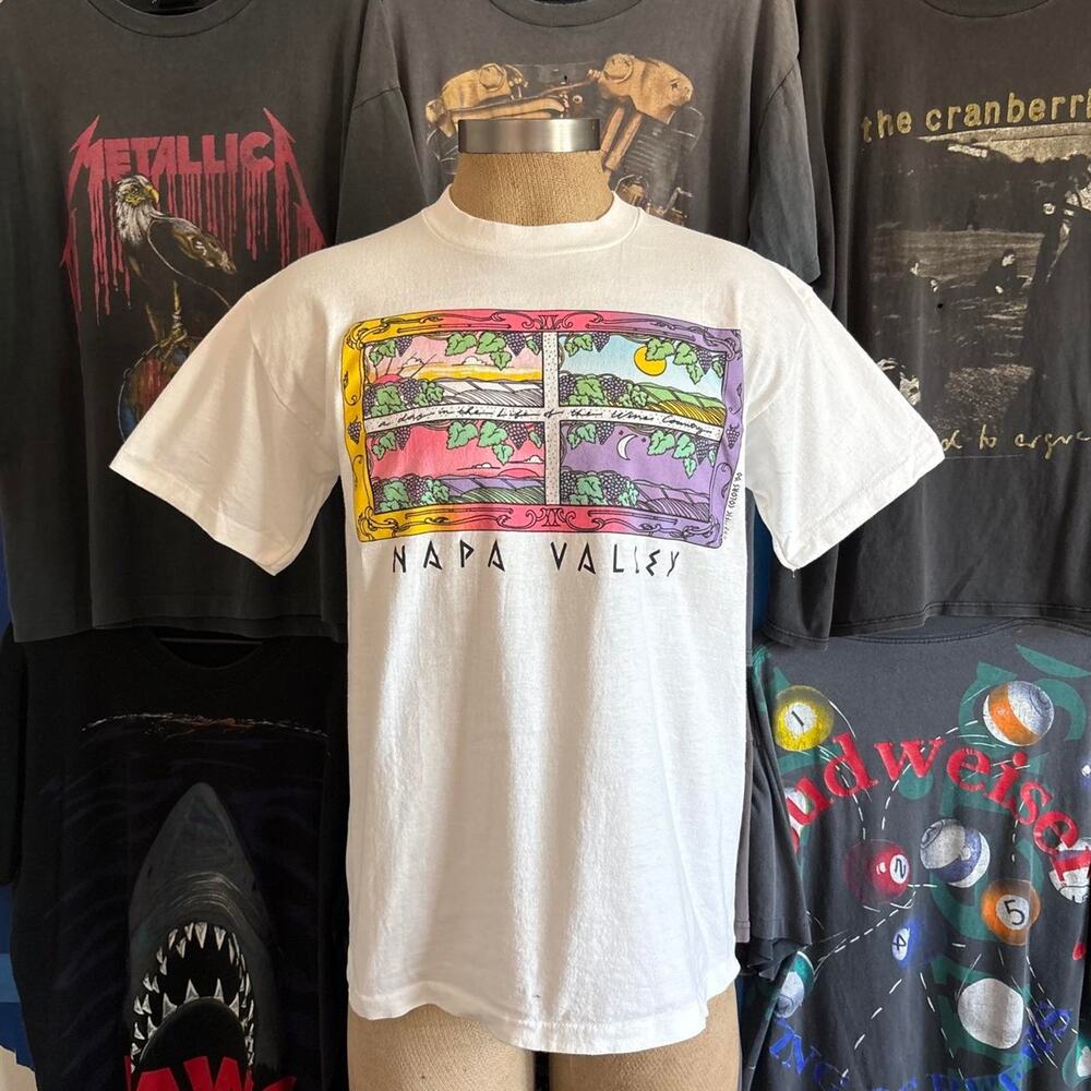 Vintage 1990s napa valley t shirt